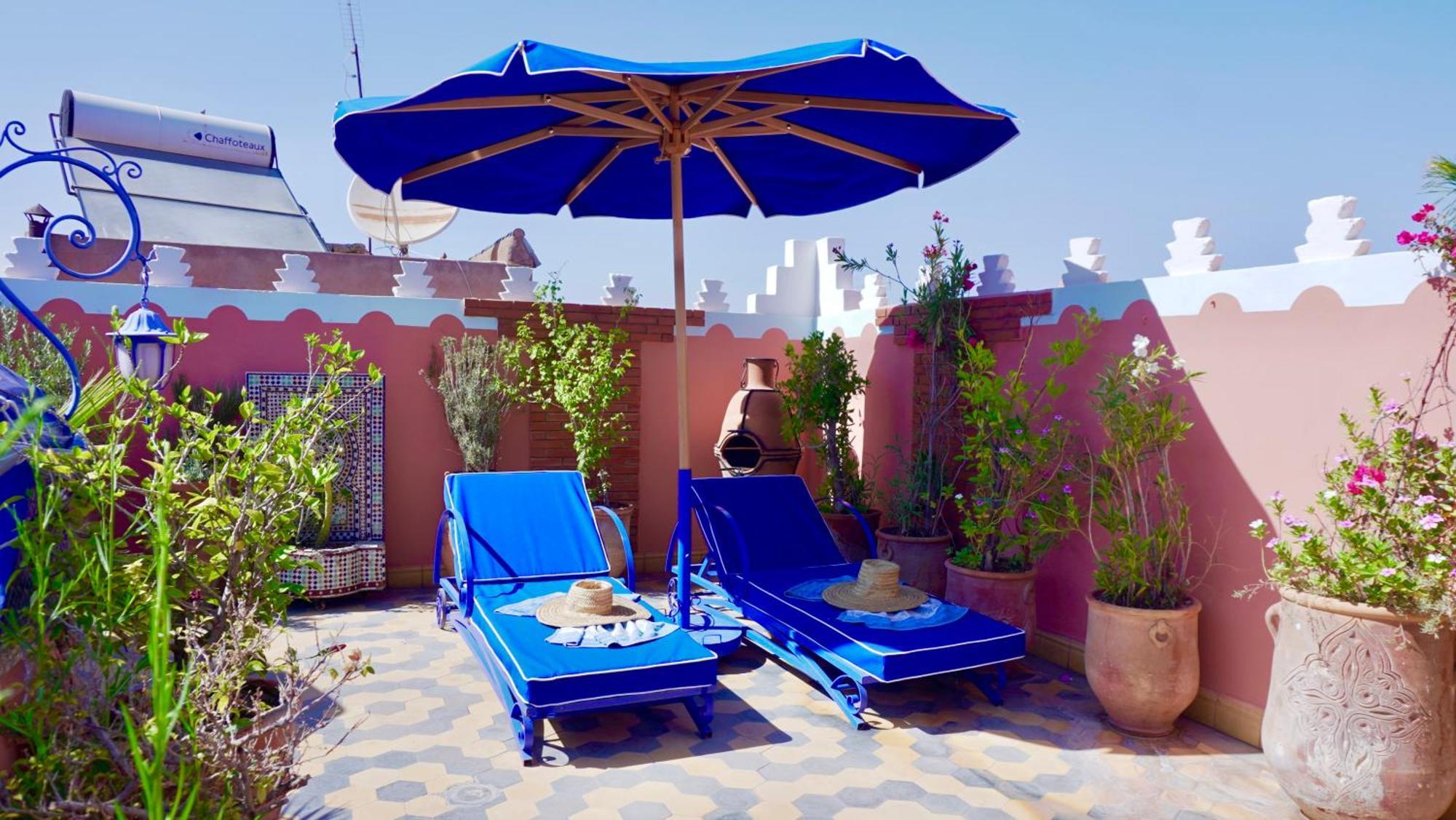 Riad Bleu Du Sud Марракеш Экстерьер фото