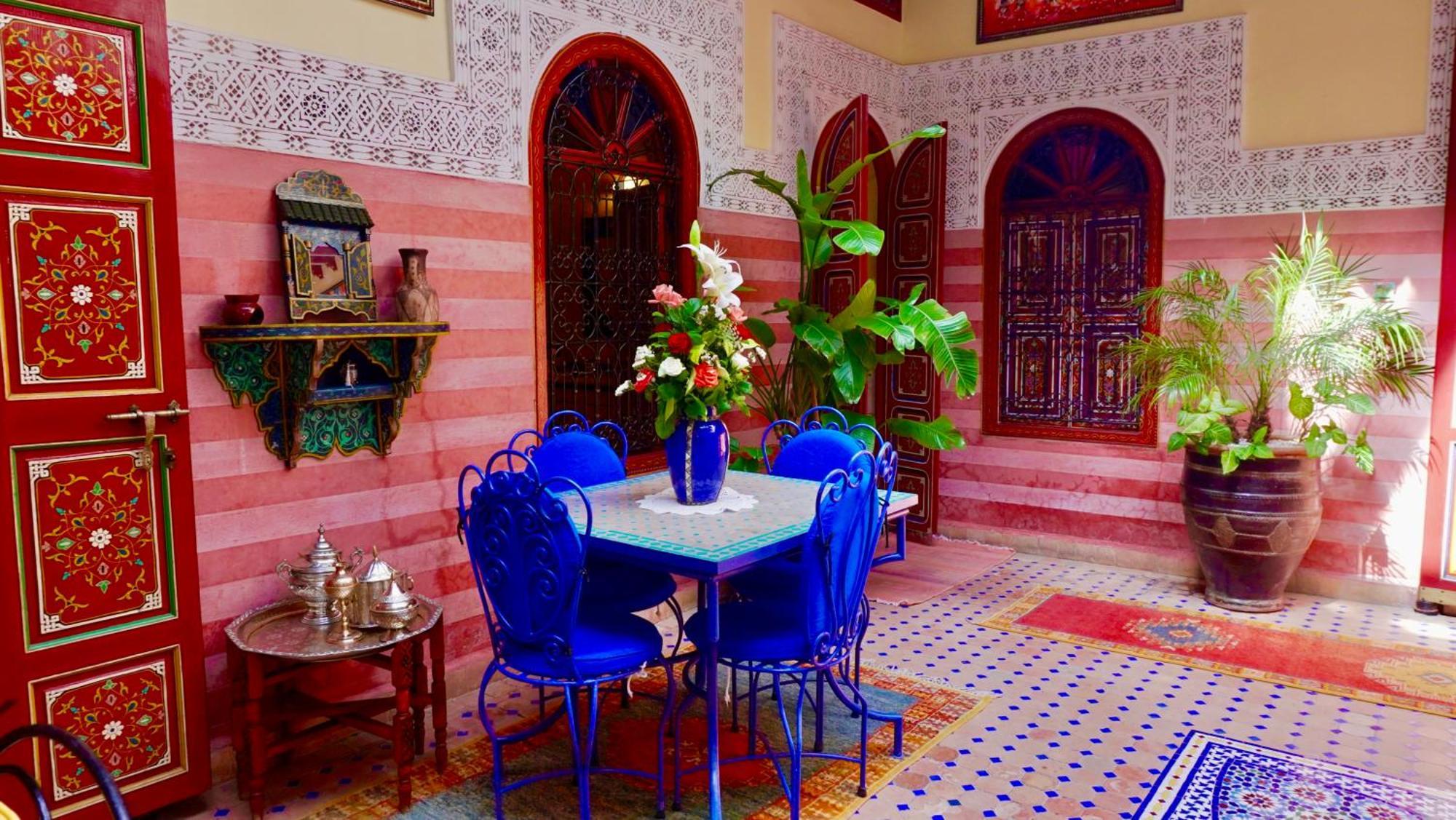 Riad Bleu Du Sud Марракеш Экстерьер фото